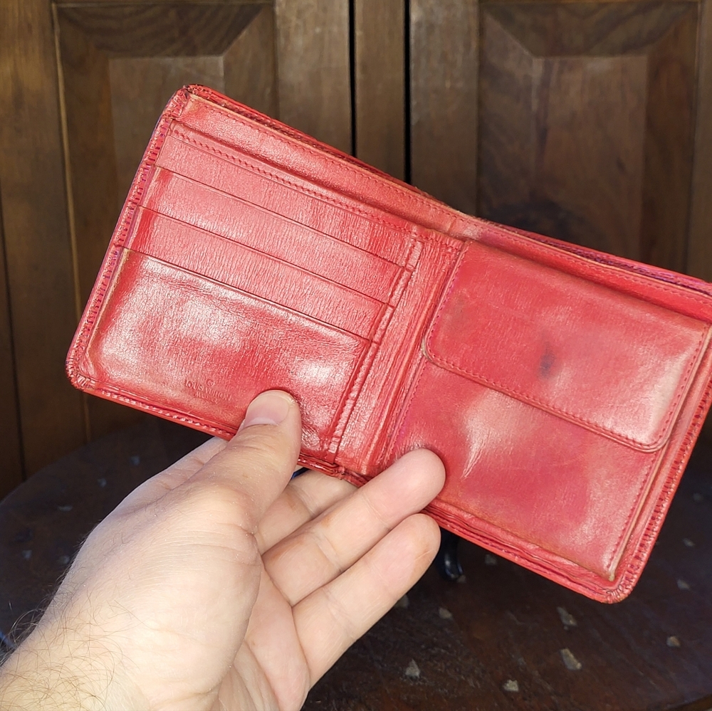 Louis Vuitton Coral Epi Leather Wallet - Picture 10 of 13